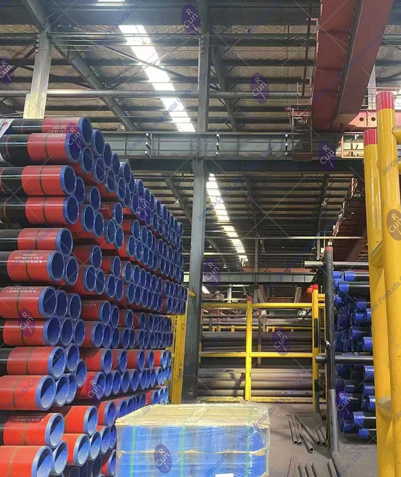 Oil casing processing production line, API steel pipe manufacturing workshop Oil casing processing production line, API steel pipe manufacturing workshop