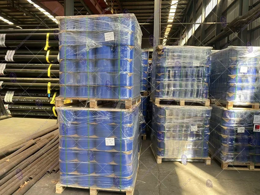 Client visits oil casing production base, factory inspection of steel pipe manufacturing line Client visits oil casing production base, factory inspection of steel pipe manufacturing line